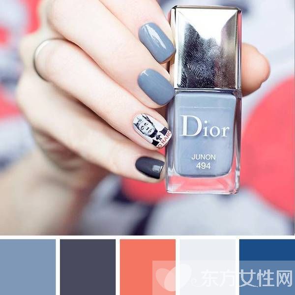 2016秋冬美甲配色秘籍 姑娘們趕緊藏好