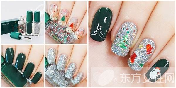 指尖上的浪漫 快來定制你的圣誕限定指甲油