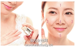 BB霜修飾出透明膚質