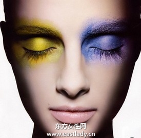 眼妝教程之眼影不同顏色巧妙搭配