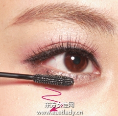 下睫毛的畫法步驟