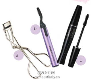 粘貼無梗假睫毛的貼法