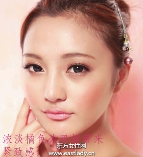 四色腮紅畫出自然漸變妝容