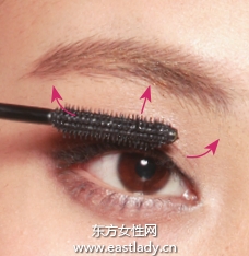 睫毛膏怎么刷塑造扇形睫毛