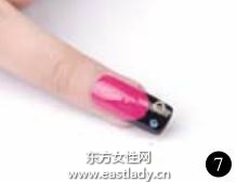 美甲教程之打造金屬朋克式亮甲