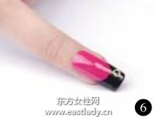 美甲教程之打造金屬朋克式亮甲