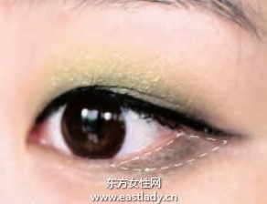 適合丹鳳眼MM的清爽眼妝