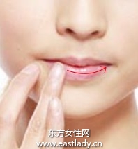 勾勒完美唇形的唇妝畫法