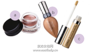 膏狀與液體眼影制造潤(rùn)澤質(zhì)感