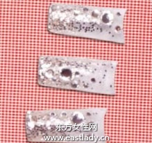 美甲教程之打造銀色奇跡光療樹(shù)脂甲