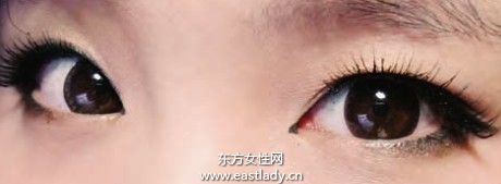 小眼睛MM大眼妝畫(huà)法變身電眼芭比