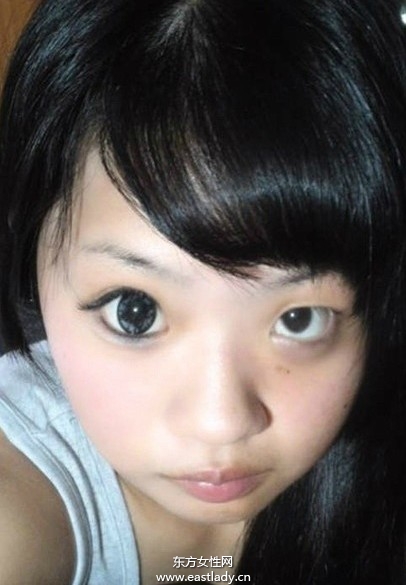 日本流行 半顏妝 美女原來(lái)都是畫出來(lái)的