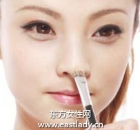 隱藏粗毛孔之鼻部毛孔隱形底妝