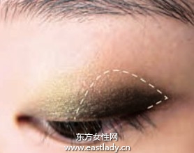 適合丹鳳眼MM的清爽眼妝