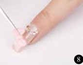 美甲教程之打造嬌美佳人聚會美甲