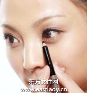 區(qū)域描畫法畫出讓人羨慕大眼妝