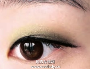 適合丹鳳眼MM的清爽眼妝