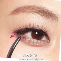 下睫毛的畫法步驟