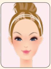 適合菱形臉的眉毛畫法