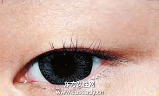 若有若無(wú)的隱形眼線的畫法