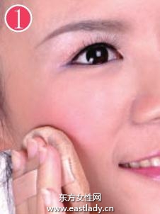 紅潤裸妝為冬季增加幾分暖意