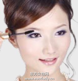 深邃迷離妝散發(fā)高貴撩人姿態(tài)