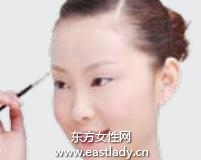 化妝教程之簡(jiǎn)單三步畫眉法