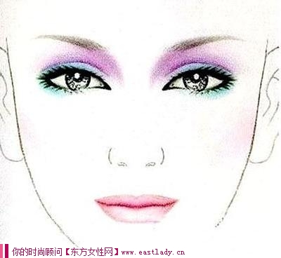 眼影的清淡畫(huà)法 做時(shí)尚達(dá)人