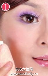 適合工作聚會的知性美女淡雅妝容畫法