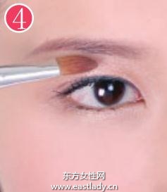 畫日式下垂眼妝步驟