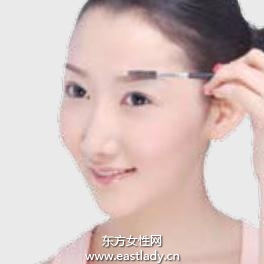 時尚眉毛的畫法 大臉變小臉