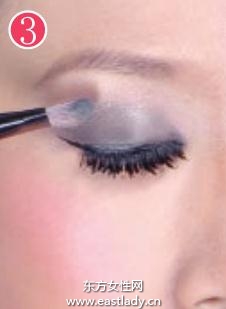 眼妝教程之打造深邃迷人立體眼妝