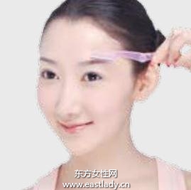 時(shí)尚眉毛的畫法 大臉變小臉