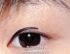 打造圓圓超萌眼睛眼線的畫法