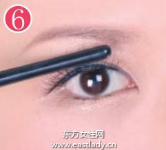 畫日式下垂眼妝步驟