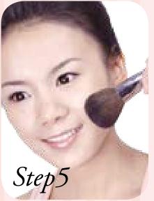 最簡單的自然粉底妝法