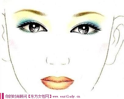 眼影的清淡畫法 做時尚達(dá)人