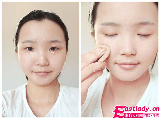 單眼皮女生親自打造夏日清新眼妝