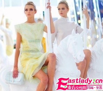 LV2012春夏秀場 清新純美公主妝