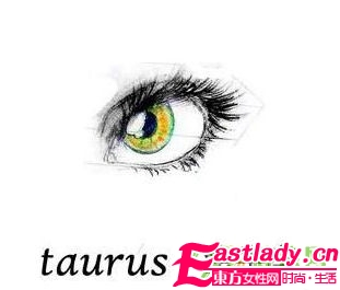 十二星座眼妝藝術(shù)版與真人版對比