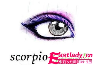 十二星座眼妝藝術(shù)版與真人版對(duì)比