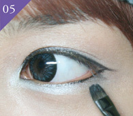 韓系無辜妝大眼妝的步驟圖解