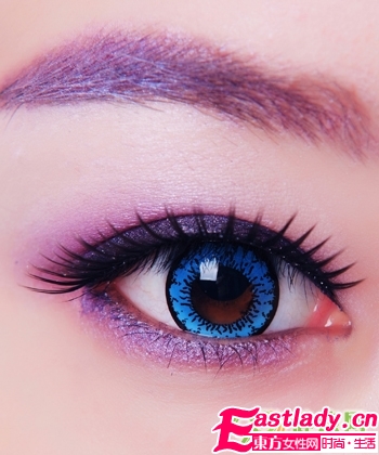 十二星座眼妝藝術(shù)版與真人版對比