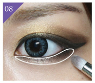 畫韓國貓眼妝的詳細(xì)步驟