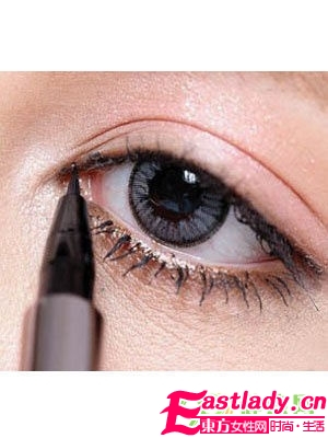 清純派煙熏妝的畫法