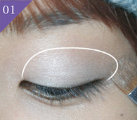 韓系無辜妝大眼妝的步驟圖解