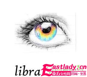 十二星座眼妝藝術(shù)版與真人版對(duì)比