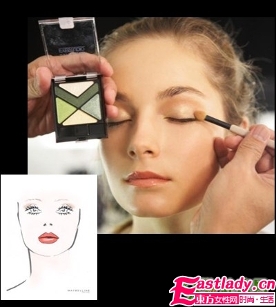 金屬色妝容怎么畫(huà)