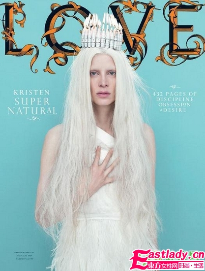 《LOVE》8大名模重磅出擊垂淚妝