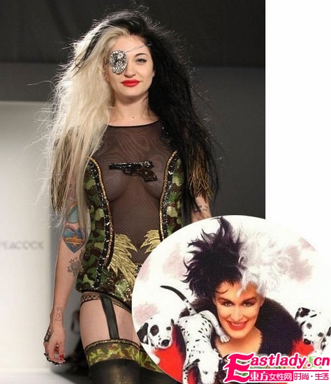 爆笑 酷似卡通的T臺(tái)發(fā)型